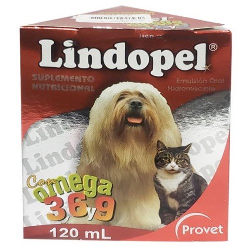 Lindopel Suplemento Con Omega Y Para Mascotas Ml