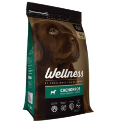 Wellness, Libre de Granos, Cachorros Razas Medianas y Grandes , 15 kg