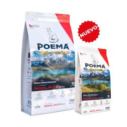 Poema Super Premium, Gato Adulto Esterilizado, Salmón y Krill