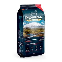 Poema Super Premium, Adulto todas las razas, Salmón Hidrolizado & Arroz, 82% Proteína de Origen Animal