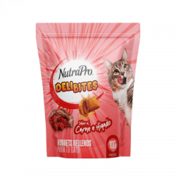NutraPro Delibites Gatos sabor Pollo e Hígado, 100 g. Alimento para gatos al mejor precio