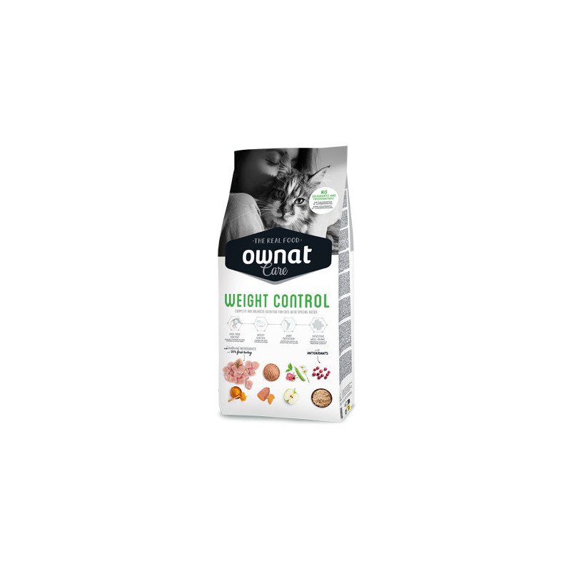 Ownat Care Weight Control (Control de Peso), Gato, 3kg