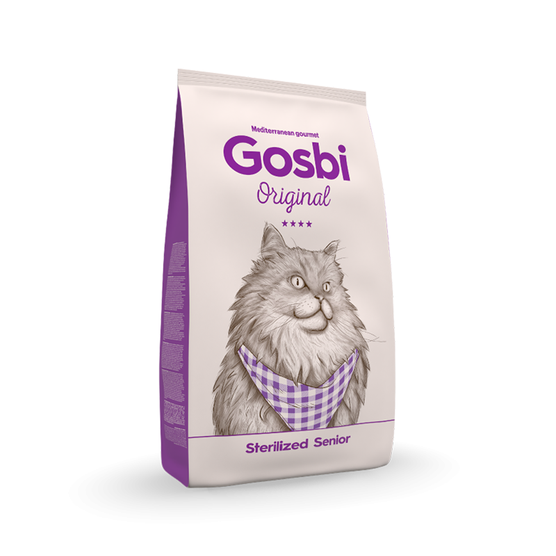 Gosbi Original, Gato Esterilizado, Senior 7kg