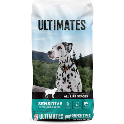 Pro Pac Ultimates, Piel y Estómagos Sensibles, Adultos Todas las Razas y Edades, Cordero, 12.7 kg