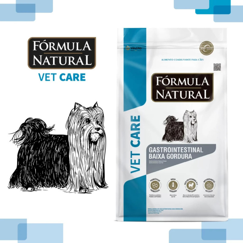 Fórmula Natural Vet Care, Gastrointestinal Baja en Grasa, 2 kg