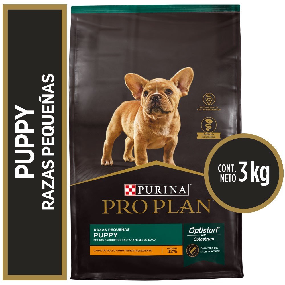 Aguanieve Predicar analizar Pro Plan Puppy razas pequeñas (cachorros), 3 kg. Comida para perros al  mejor precio