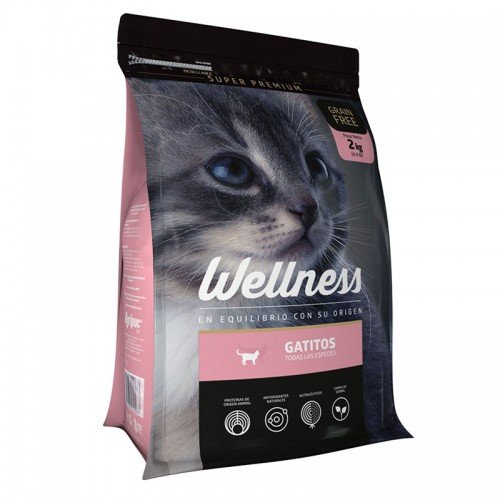 Wellness Gatitos, Libre de granos,...