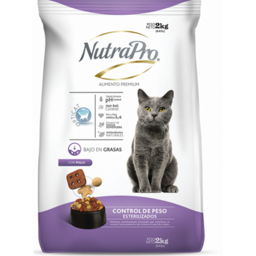 NutraPro Gatos Control de Peso, 7,5 kg