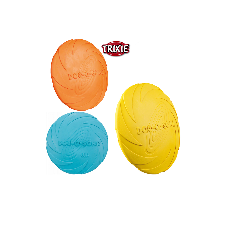 Frisbee Flotable, color varía, 22 cm. Juguetes para perros al mejor precio