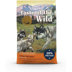 Taste of the wild High Prairie Cachorro, Bisonte y Venado. Comida para perros al mejor precio