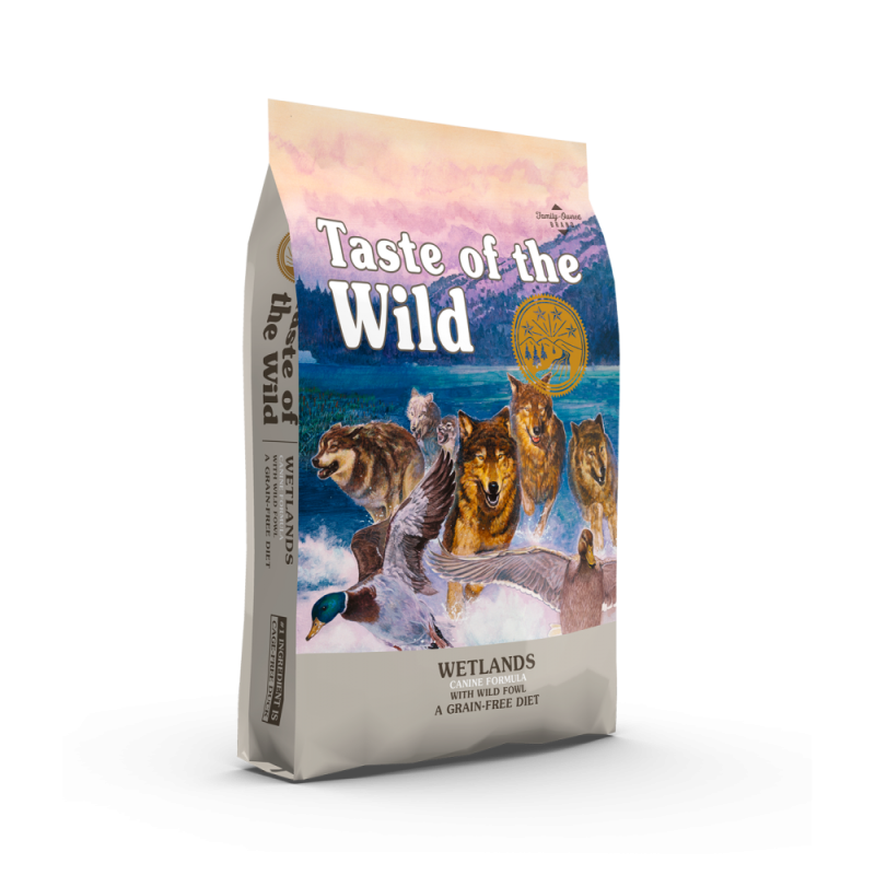 Taste of the Wild Wetlands Wild Fowl Pato 12,2 kg. Comida para perros al mejor precio