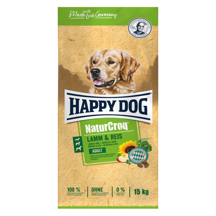 Happy Dog NaturCroq Lamm &...