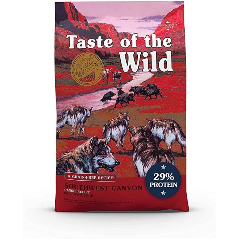 Taste of the Wild Southwest Canyon, Adulto todas las razas, Jabalí