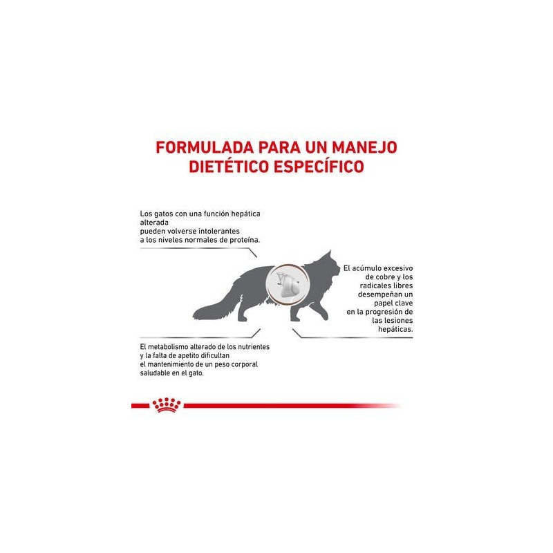 Royal Canin Hepatic Gato, 2 kg