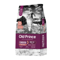 Old Prince Super Premium Gato, Adulto Esterilizado, Cordero y Arroz Integral