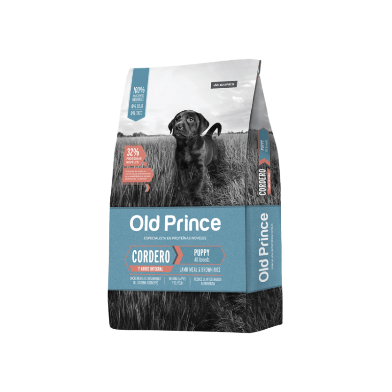 Old Prince Super Premium, Cachorro todas las razas, Cordero y arroz integral