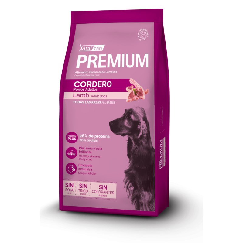 Balanced Premium, adulto todas las razas, Cordero, 20 kg