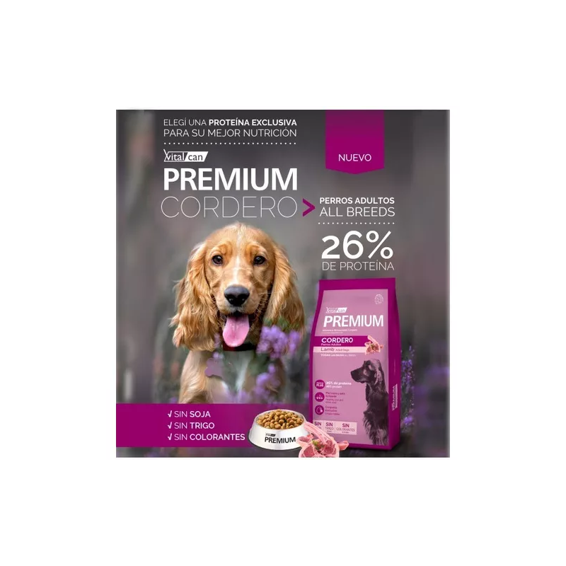 Balanced Premium, adulto todas las razas, Cordero, 20 kg