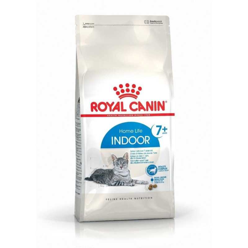 Royal Canin gatos Indoor (maduros +7 años), 1,5 kg. Alimento para gatos al mejor precio