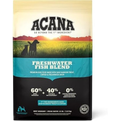Acana Freshwater Fish Blend, Libre de Granos, Todas las razas y edades, Pescados de agua dulce