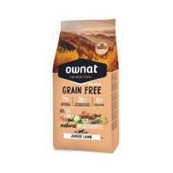 Ownat Super Premium, Libre de Granos, Cachorros todas las razas, Cordero fresco