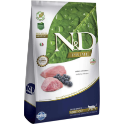N&D Super Premium, Libre de granos, Gato Adulto, Cordero y Arándanos