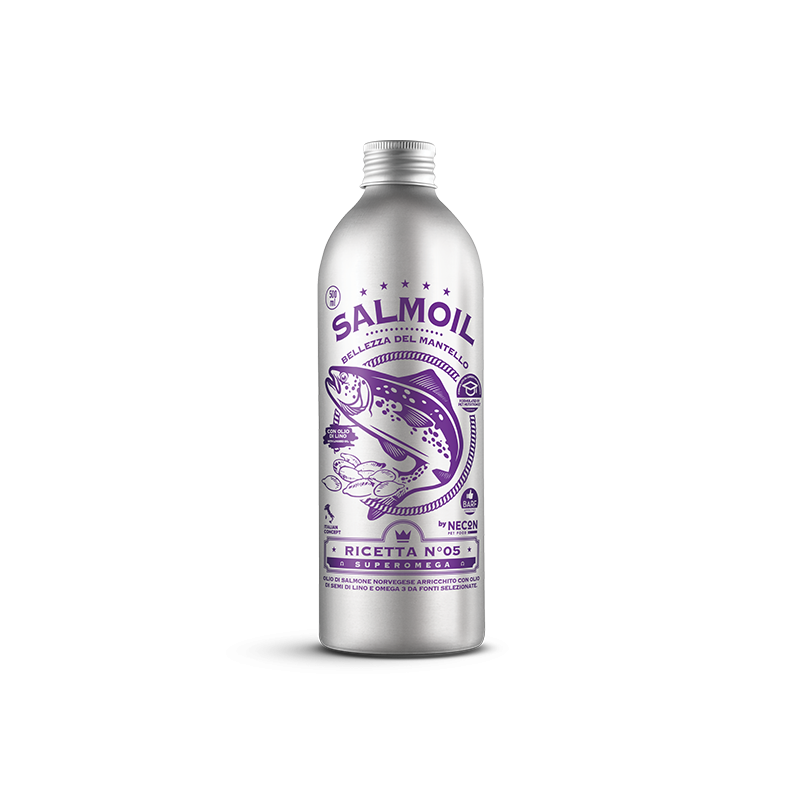 Salmoil, Aceite de Salmón, Cuidado Piel y Pelaje, Perros y Gatos, 950 ml