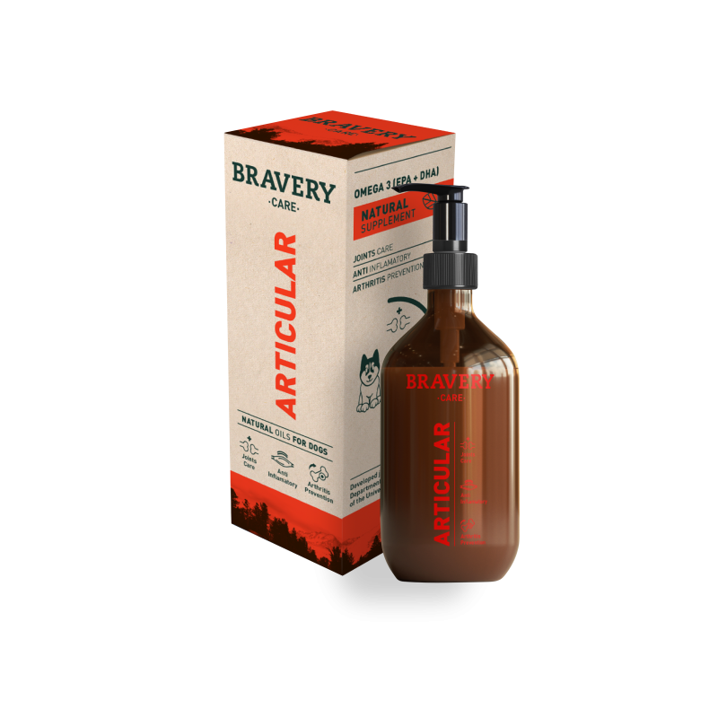 Bravery Care Aceite de Salmón natural, Cuidado Articular, 500 ml