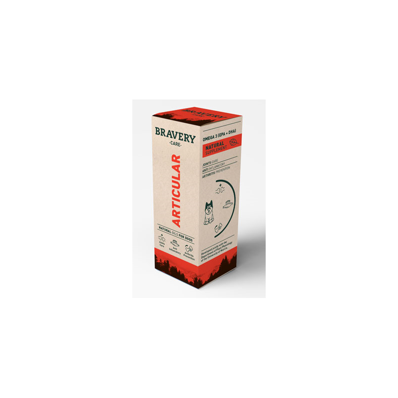 Bravery Care Aceite de Salmón natural, Cuidado Articular, 500 ml