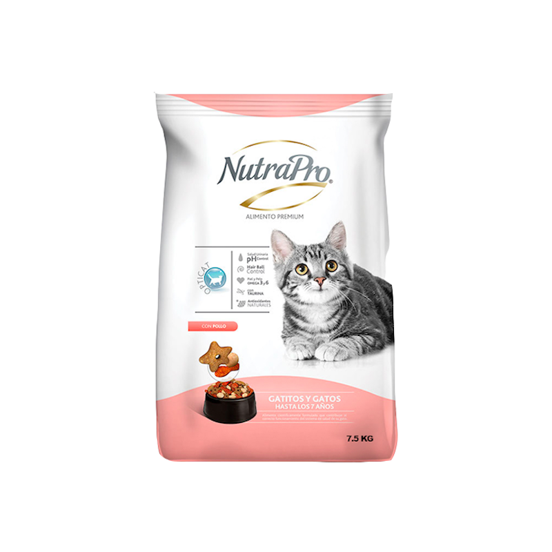 NutraPro gatos y gatitos, 7,5 kg. Alimento para gatos al mejor precio
