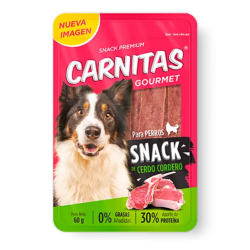 Mimma Carnitas Gourmet Perro sabor Cerdo y Ternera, 60 g. Comida para perros al mejor precio
